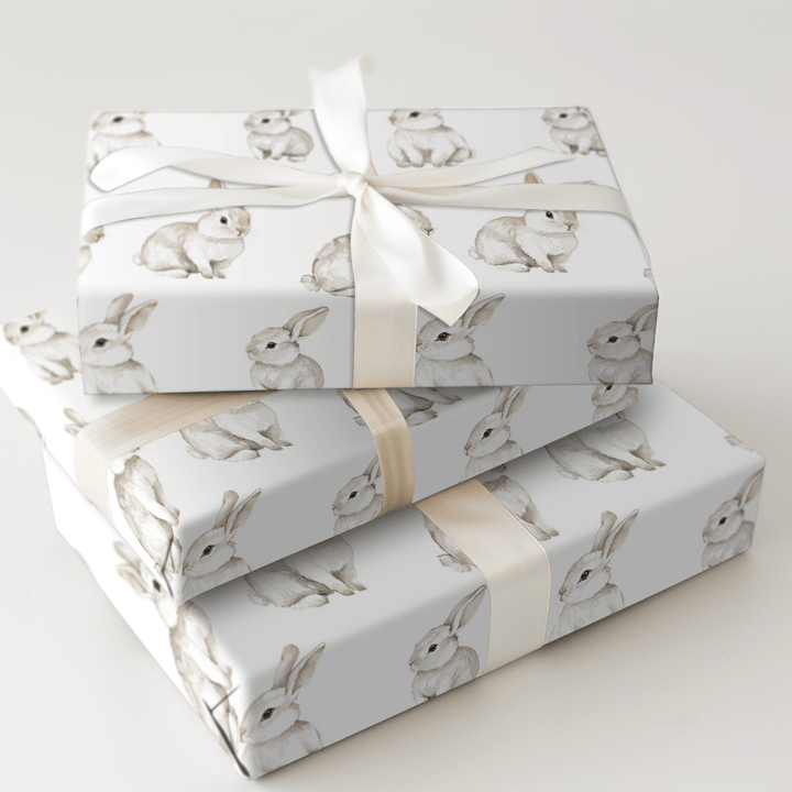 Bunny Hop - Wrapping Paper - Aspen & Arlo