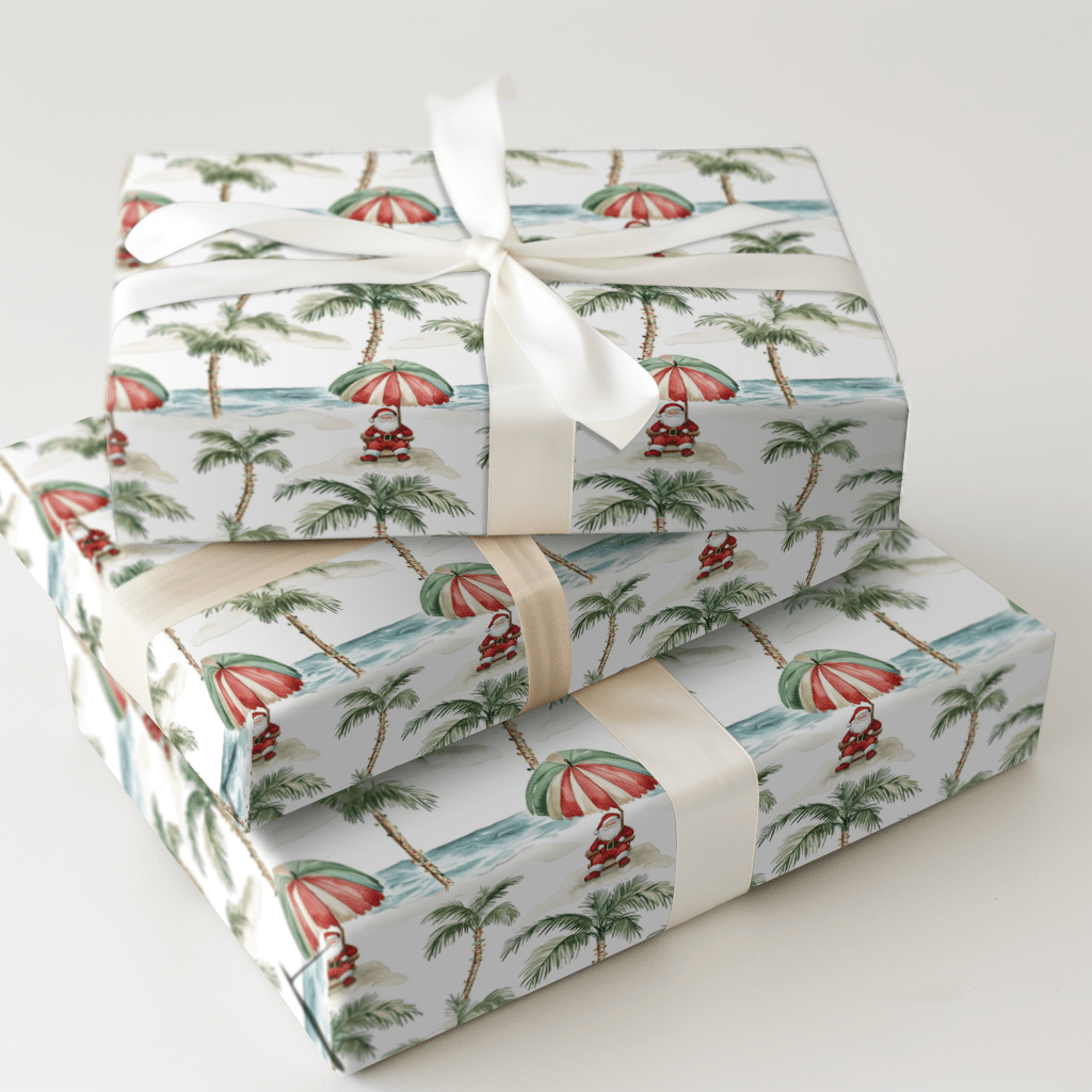 Jolly Island Vibes - Wrapping Paper - Aspen & Arlo