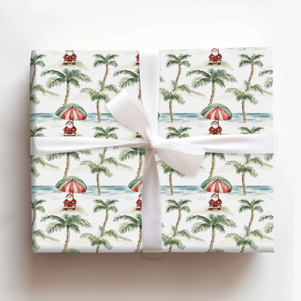 Jolly Island Vibes - Wrapping Paper - Aspen & Arlo