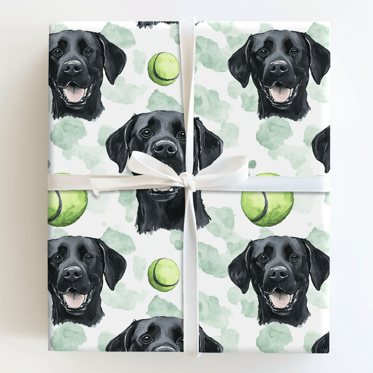 Midnight Fetcher - Wrapping Paper - Aspen & Arlo