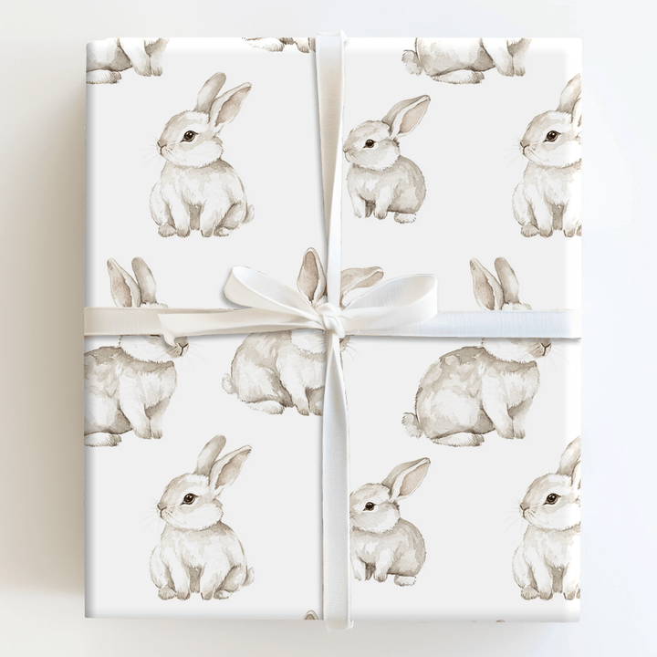 Bunny Hop - Wrapping Paper - Aspen & Arlo