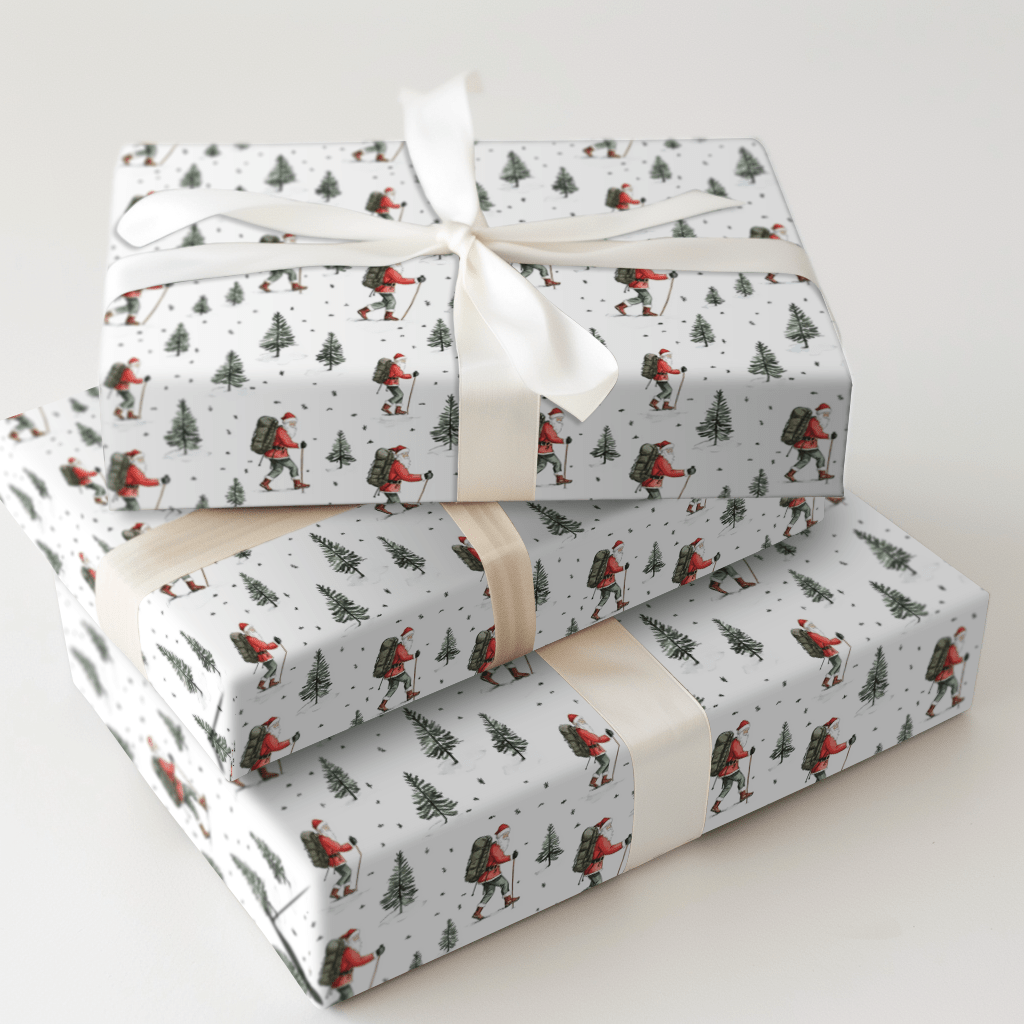 Hiking Holly Hills - Wrapping Paper - Aspen & Arlo
