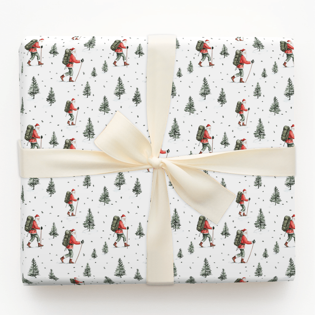 Hiking Holly Hills - Wrapping Paper - Aspen & Arlo