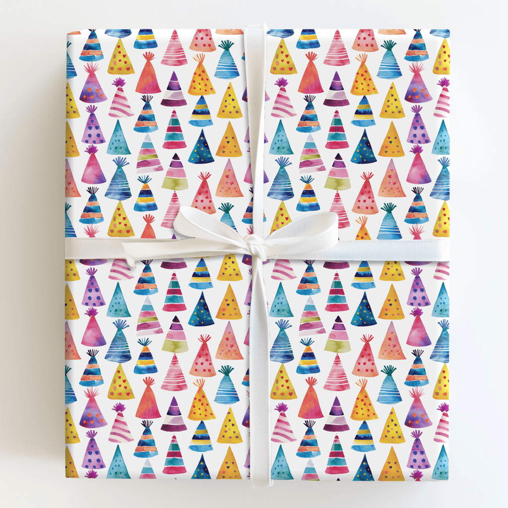 Happy Hats - Wrapping Paper - Aspen & Arlo