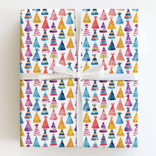 Happy Hats - Wrapping Paper - Aspen & Arlo