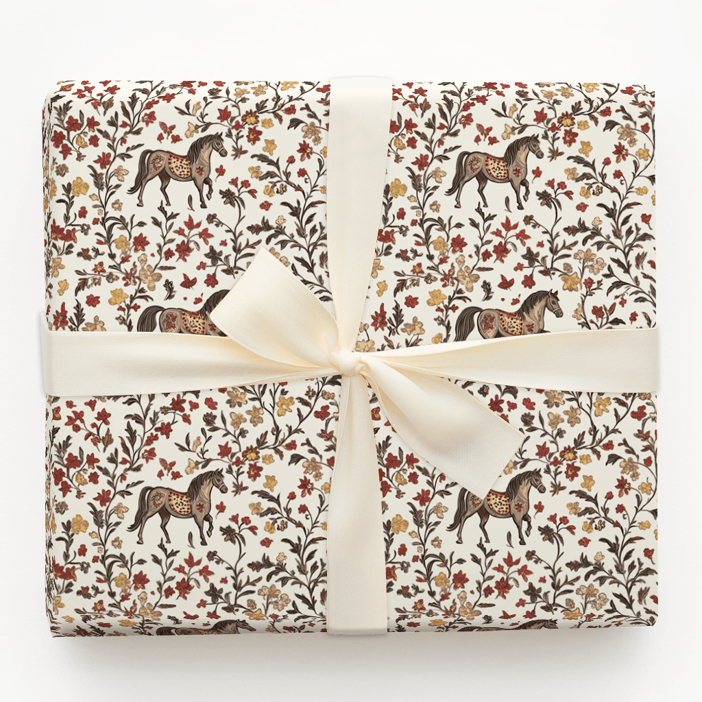 Equestrian Elegance - Wrapping Paper - Aspen & Arlo