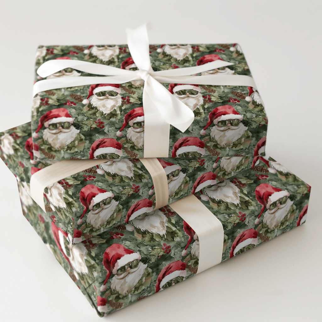 Winter Camo - Wrapping Paper - Aspen & Arlo