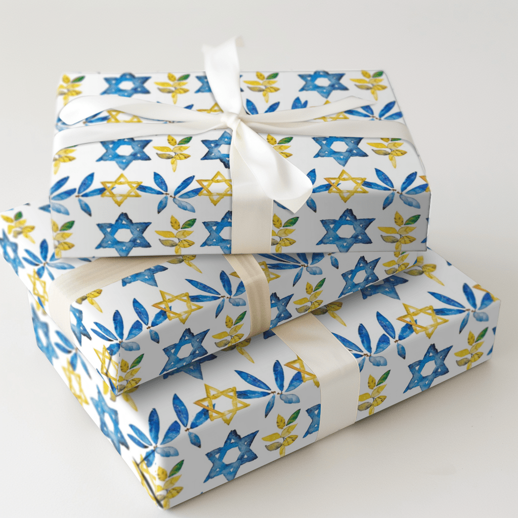 Chai Stars - Wrapping Paper - Aspen & Arlo