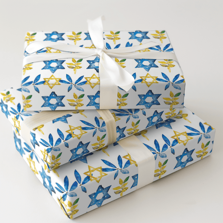 Chai Stars - Wrapping Paper - Aspen & Arlo