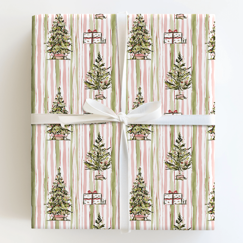 Charlie Pink - Wrapping Paper - Aspen & Arlo