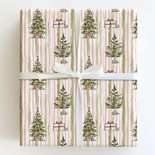 Charlie Pink - Wrapping Paper - Aspen & Arlo