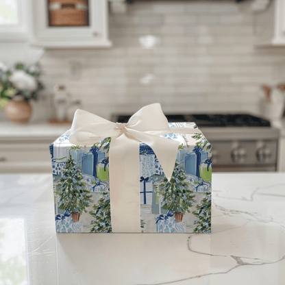 Chinoiserie Christmas - Wrapping Paper - Aspen & Arlo