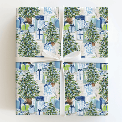 Chinoiserie Christmas - Wrapping Paper - Aspen & Arlo