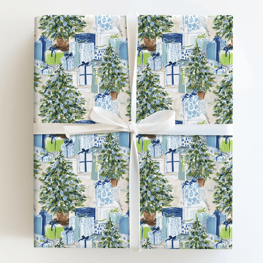 Chinoiserie Christmas - Wrapping Paper - Aspen & Arlo