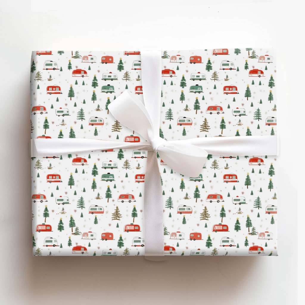 Christmas Camper - Wrapping Paper - Aspen & Arlo