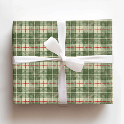 Christmas Plaid Shirt - Wrapping Paper - Aspen & Arlo