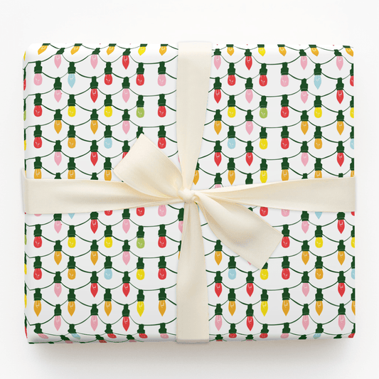 Christmas Strobes - Wrapping Paper - Aspen & Arlo