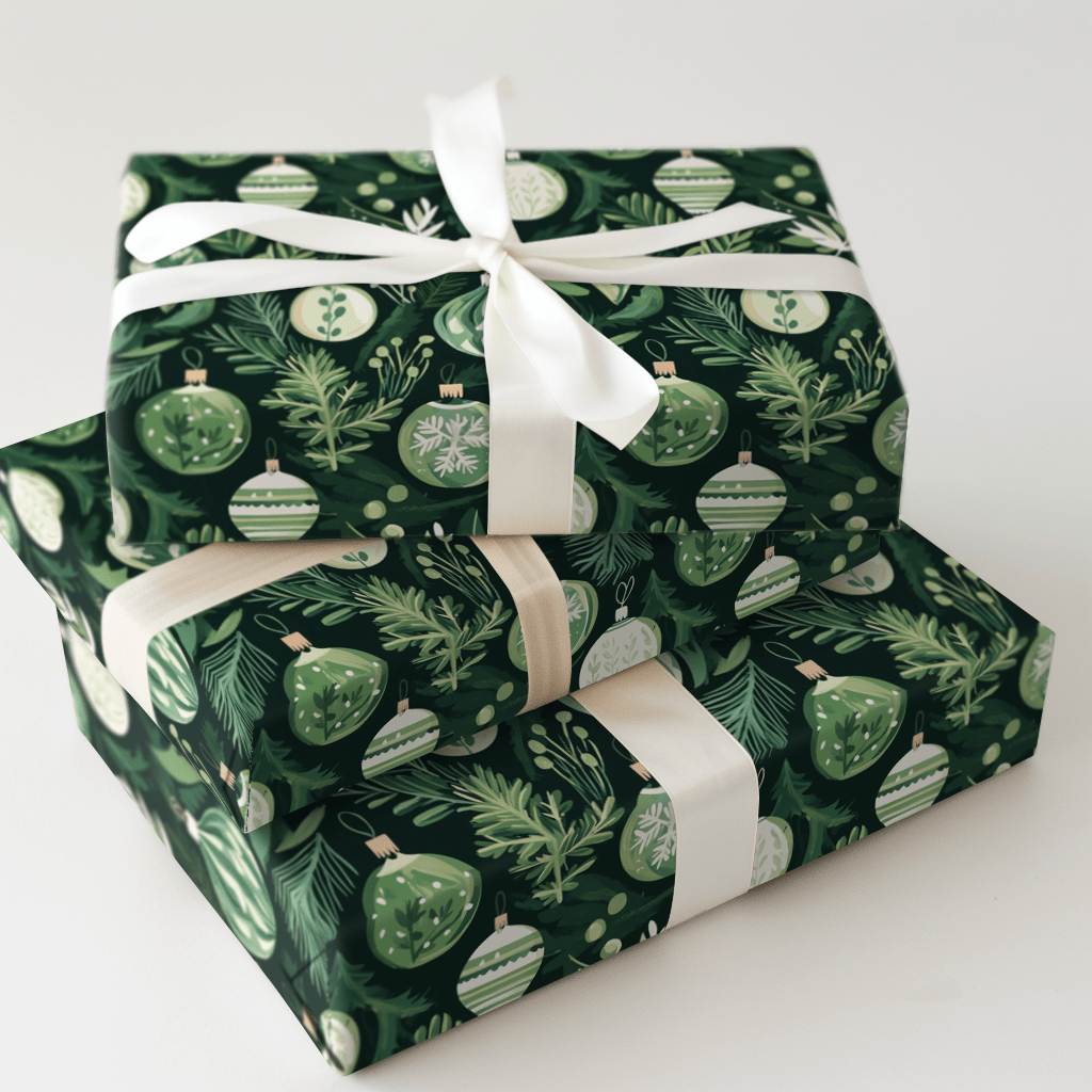 Clara Evergreen - Wrapping Paper - Aspen & Arlo