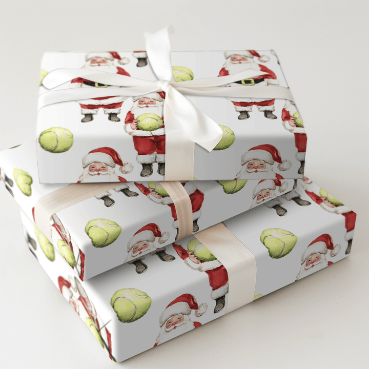 Claus on the Court - Wrapping Paper - Aspen & Arlo