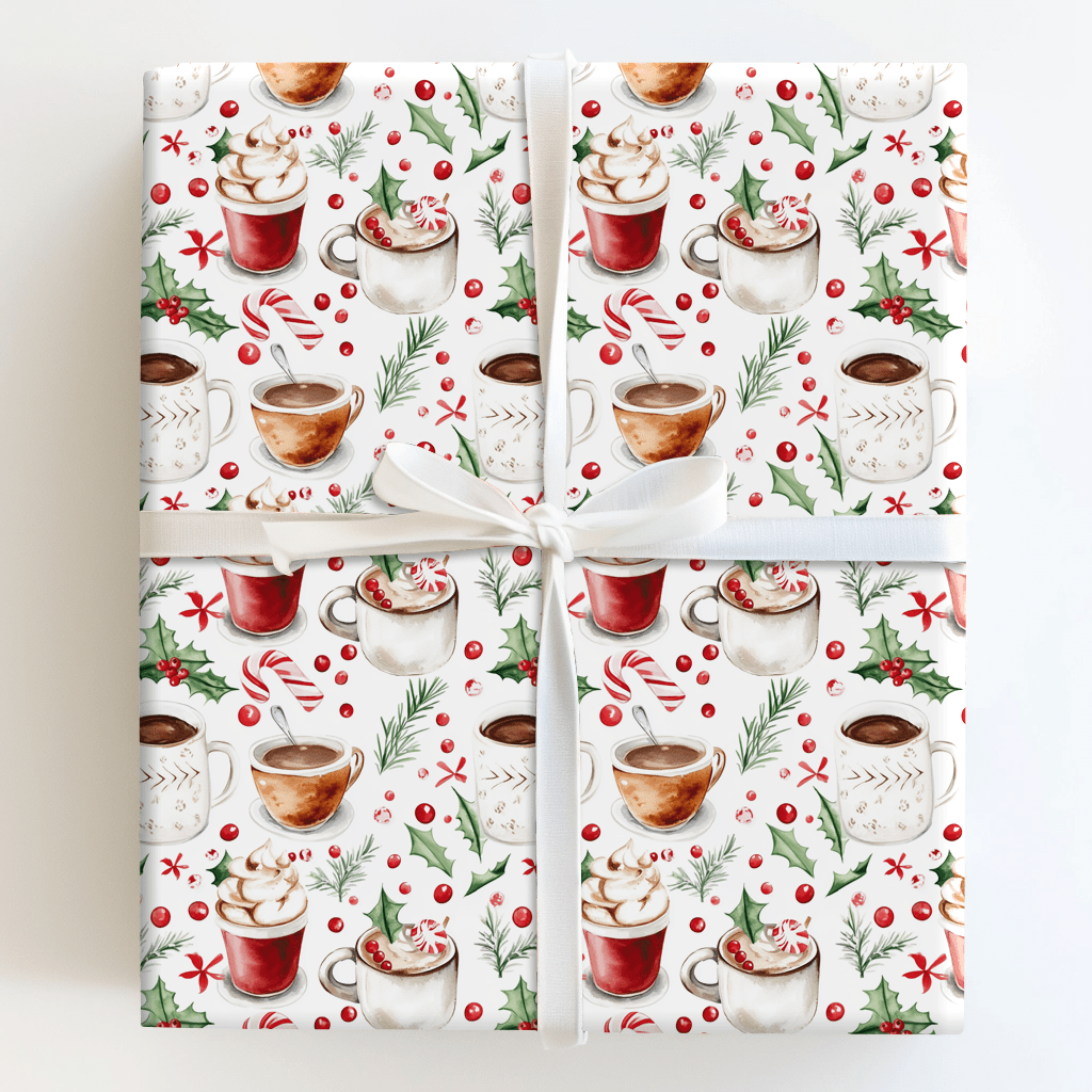 Cocoa and Coffee - Wrapping Paper - Aspen & Arlo