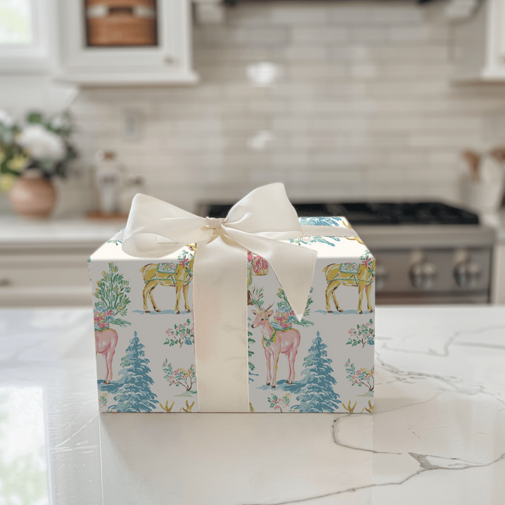 Colorful Reindeer - Wrapping Paper - Aspen & Arlo