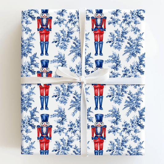 Crackin the Blue Code - Wrapping Paper - Aspen & Arlo