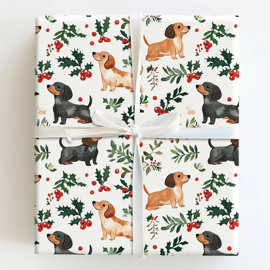Holiday Howl - Wrapping Paper - Aspen & Arlo