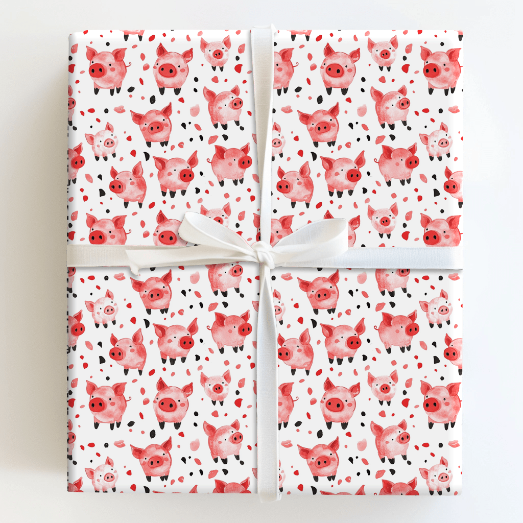 This Little Piggy - Wrapping Paper - Aspen & Arlo