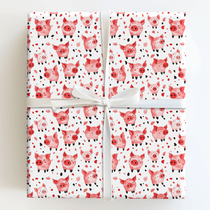 This Little Piggy - Wrapping Paper - Aspen & Arlo