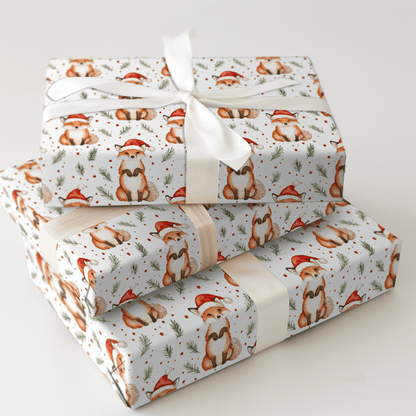 Foxed Up - Wrapping Paper - Aspen & Arlo