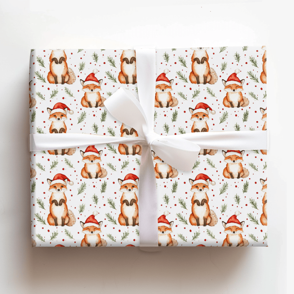 Foxed Up - Wrapping Paper - Aspen & Arlo