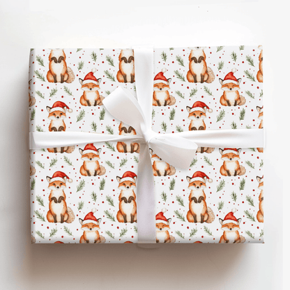 Foxed Up - Wrapping Paper - Aspen & Arlo