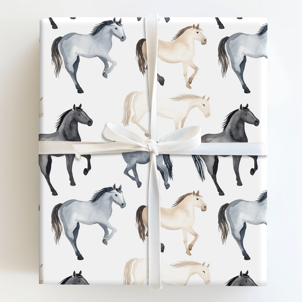 Mane Attraction - Wrapping Paper - Aspen & Arlo