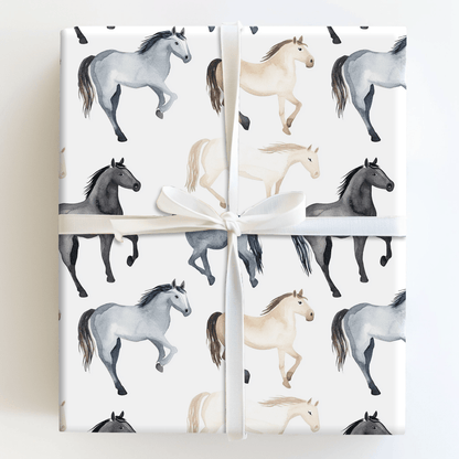 Mane Attraction - Wrapping Paper - Aspen & Arlo