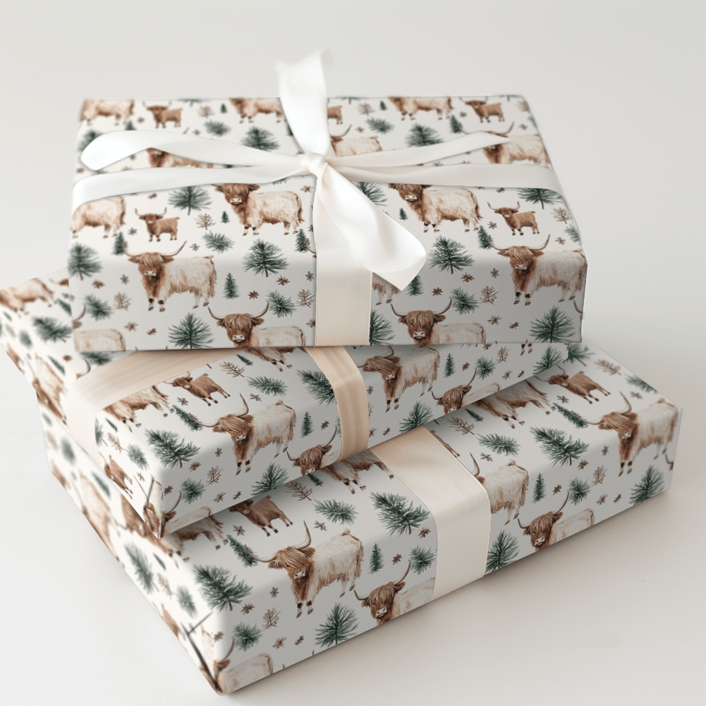 Chilly Cow - Wrapping Paper - Aspen & Arlo