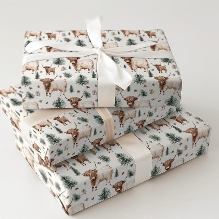 Chilly Cow - Wrapping Paper - Aspen & Arlo