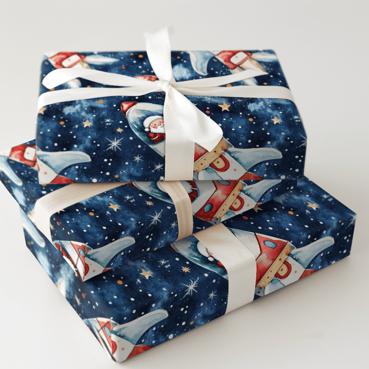 Inter - Santa - Wrapping Paper - Aspen & Arlo