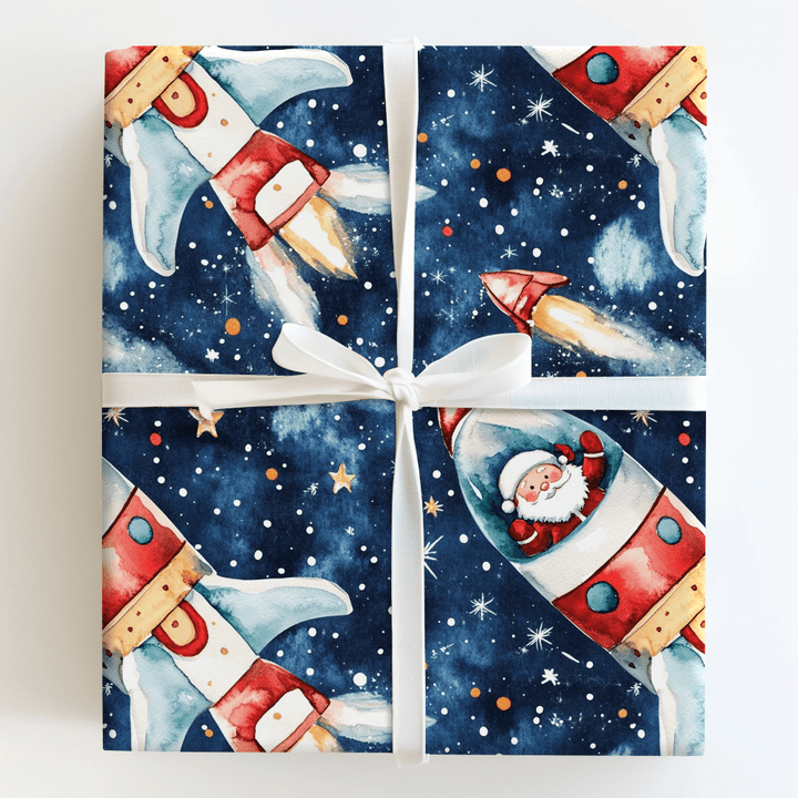 Inter - Santa - Wrapping Paper - Aspen & Arlo