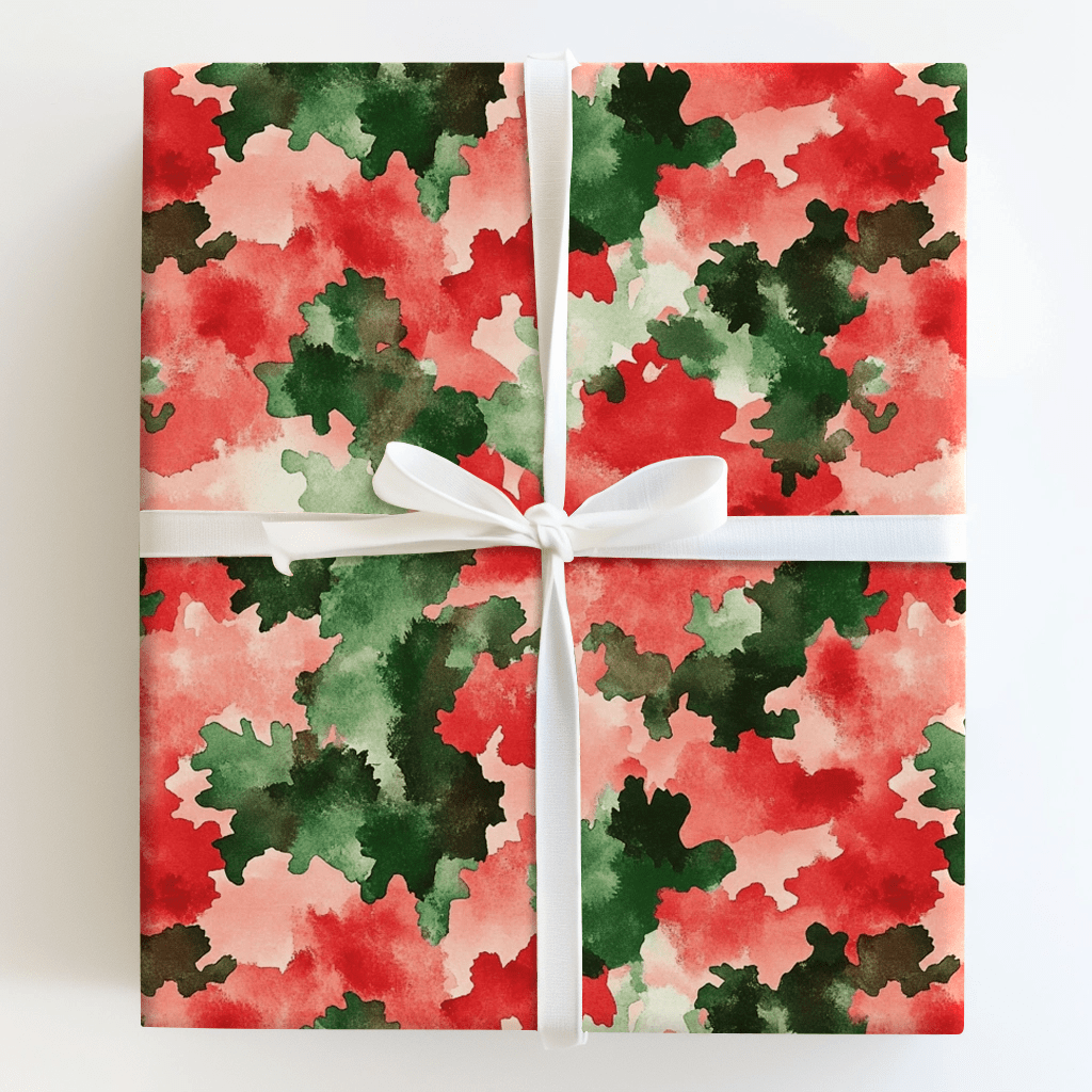 Christmas Camo - Wrapping Paper - Aspen & Arlo
