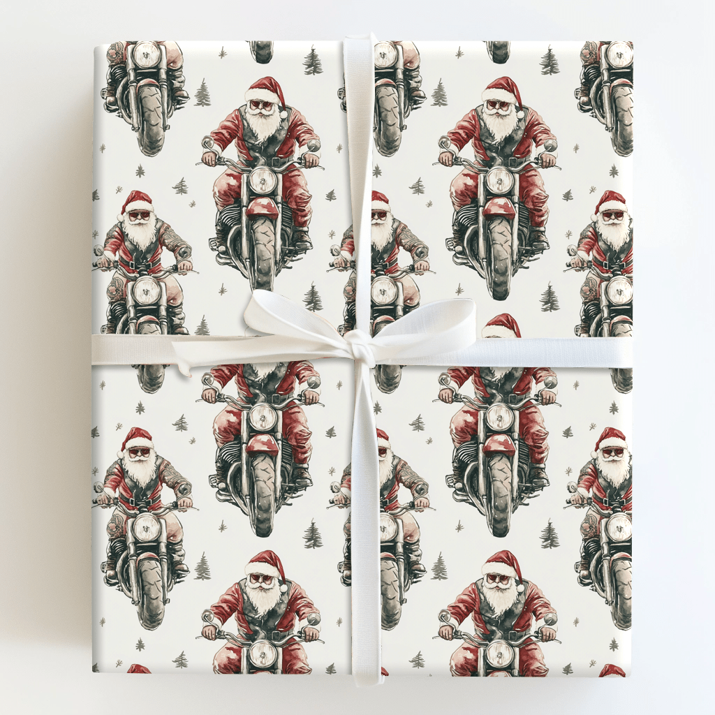 Born to Sleigh - Wrapping Paper - Aspen & Arlo