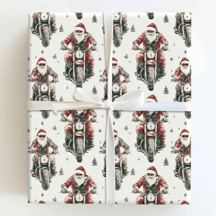Born to Sleigh - Wrapping Paper - Aspen & Arlo