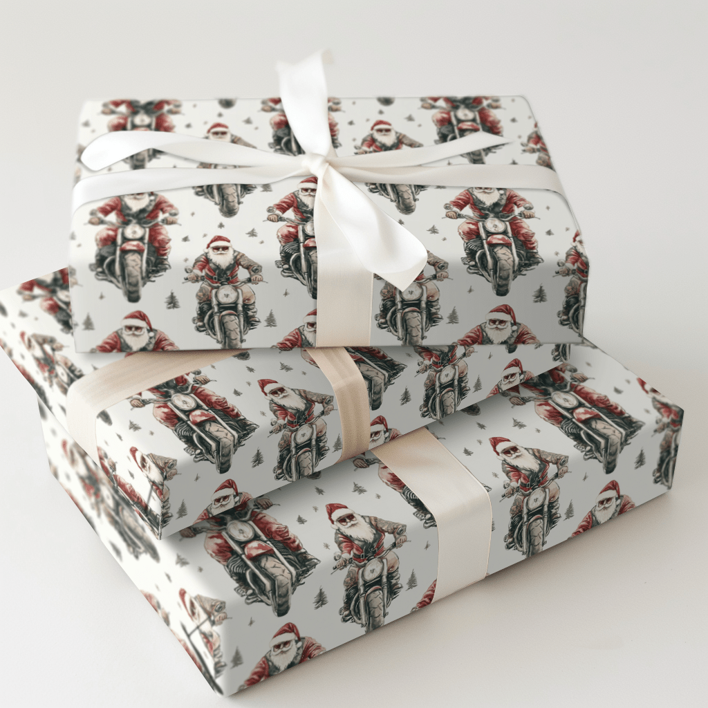 Born to Sleigh - Wrapping Paper - Aspen & Arlo