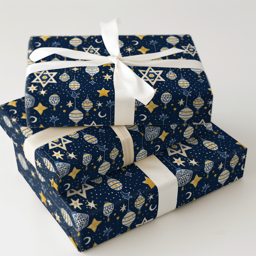 David's Sky - Wrapping Paper - Aspen & Arlo