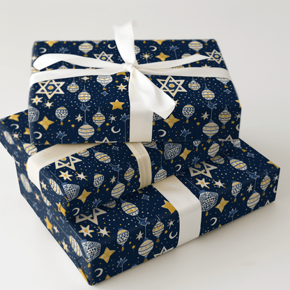 David's Sky - Wrapping Paper - Aspen & Arlo