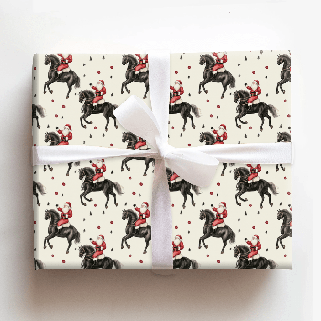 Giddy Up Ho Ho - Wrapping Paper - Aspen & Arlo