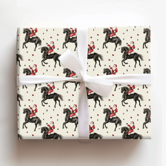 Giddy Up Ho Ho - Wrapping Paper - Aspen & Arlo
