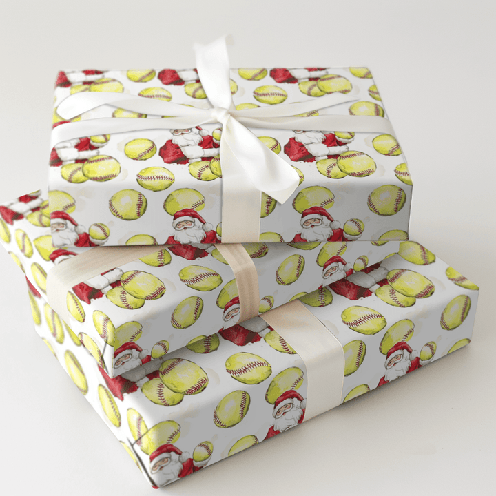 Santa Diamond - Wrapping Paper - Aspen & Arlo