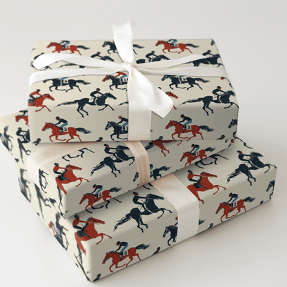 Derby Days - Wrapping Paper - Aspen & Arlo