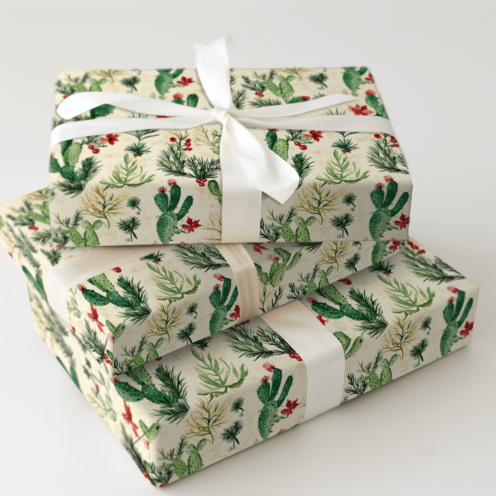 Desert for Christmas - Wrapping Paper - Aspen & Arlo