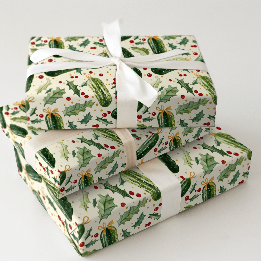 Dill - icious Holidays - Wrapping Paper - Aspen & Arlo